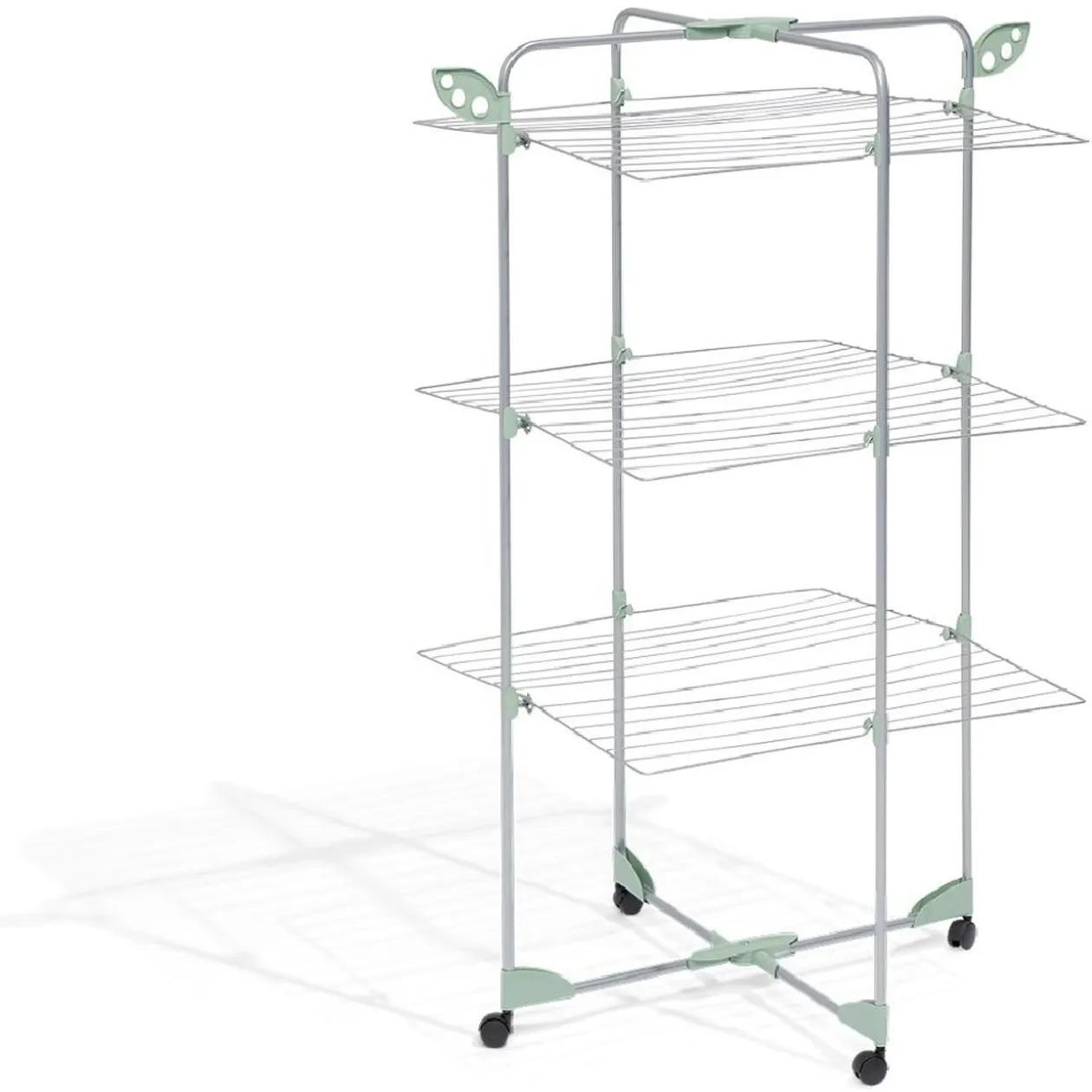 Séchoir tour à roulettes étendoir à linge 30m