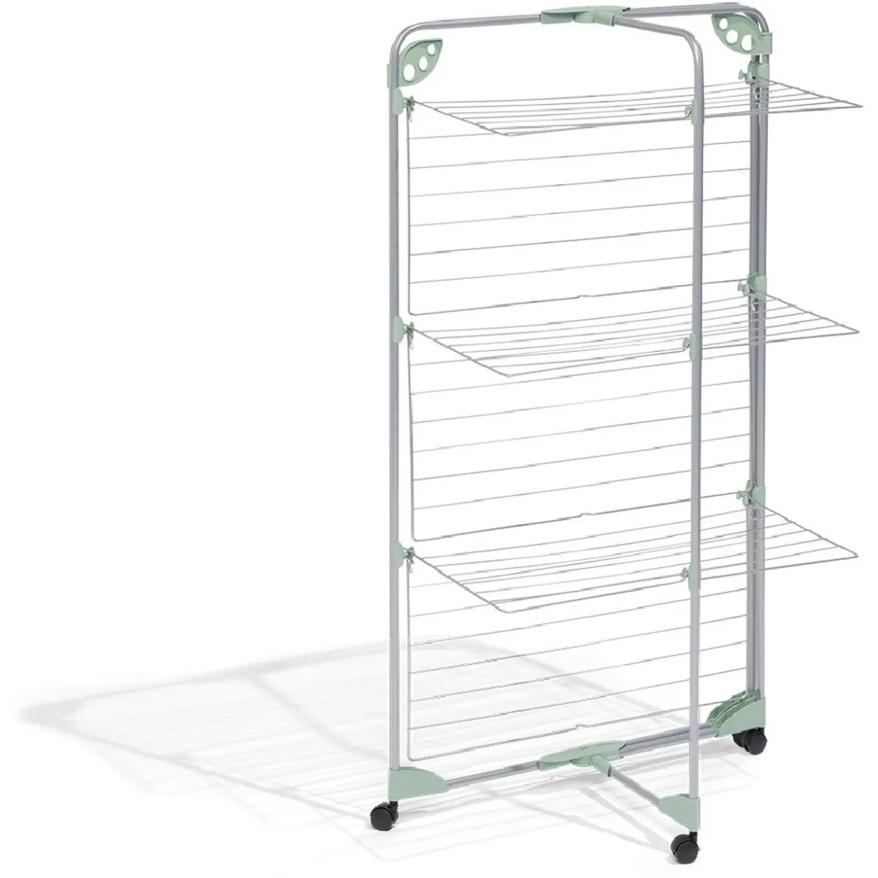 Séchoir tour à roulettes étendoir à linge 30m