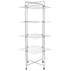 Séchoir tour sur roulettes 40 m d'étendage