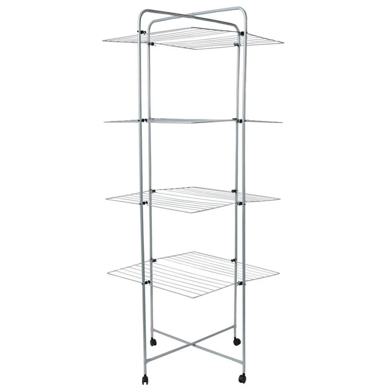 Séchoir tour sur roulettes 40 m d'étendage