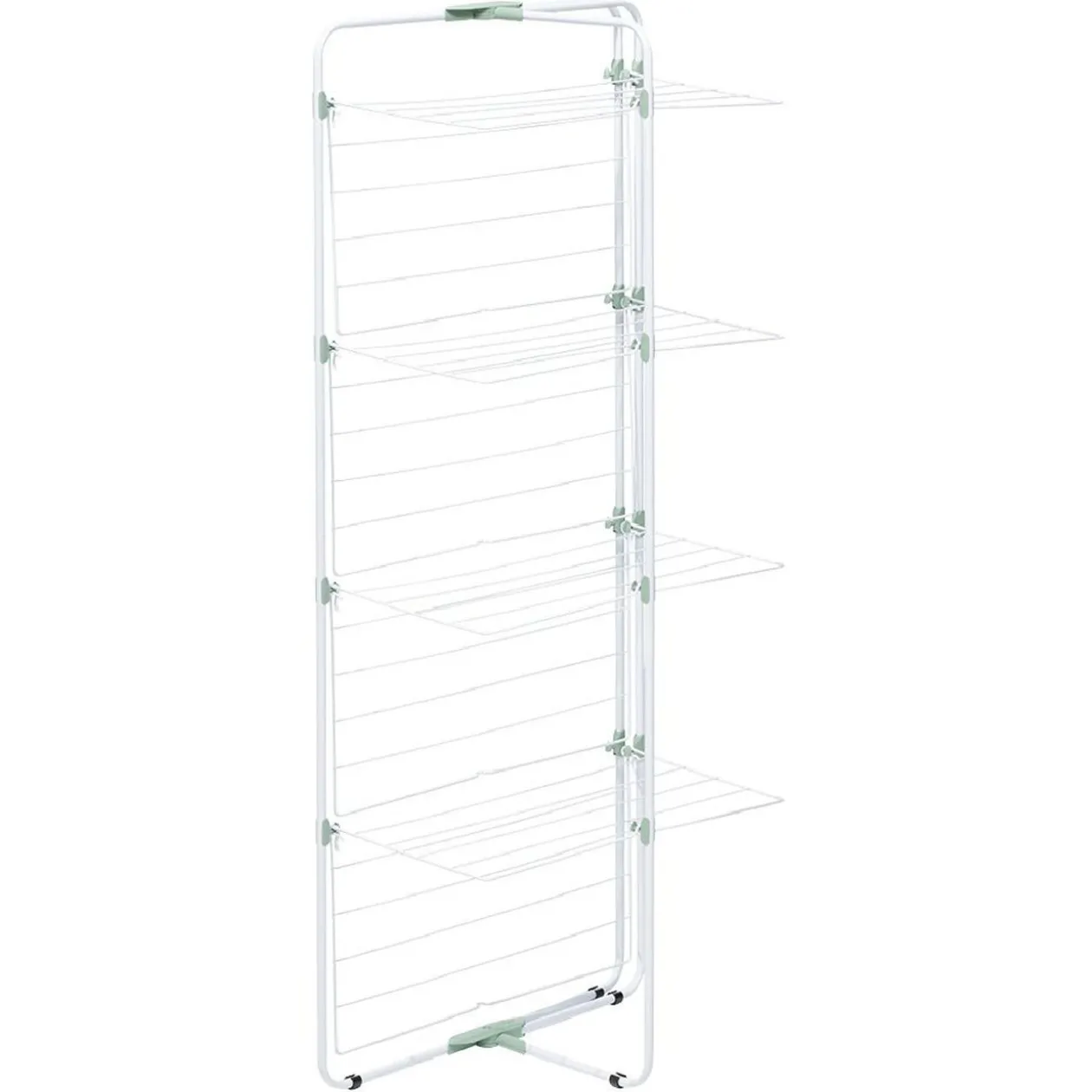 Séchoir tour sur roulettes étendoir à linge 4 niveaux