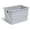 Seau à peinture 10L en plastique avec anse en acier