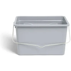 Seau à peinture 10L en plastique avec anse en acier