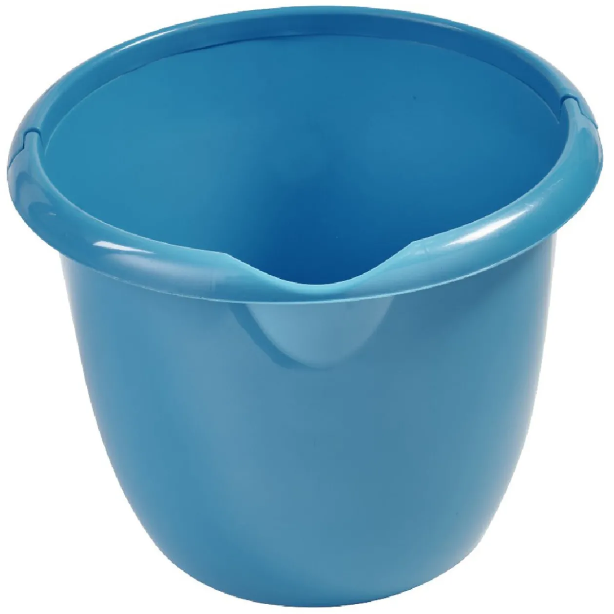 Seau bleu avec anse 7 L