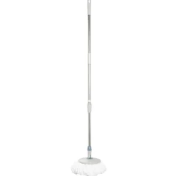 Seau essoreur à pédale 8L et balai