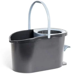 Seau essoreur 5L à pédale avec balai rotatif