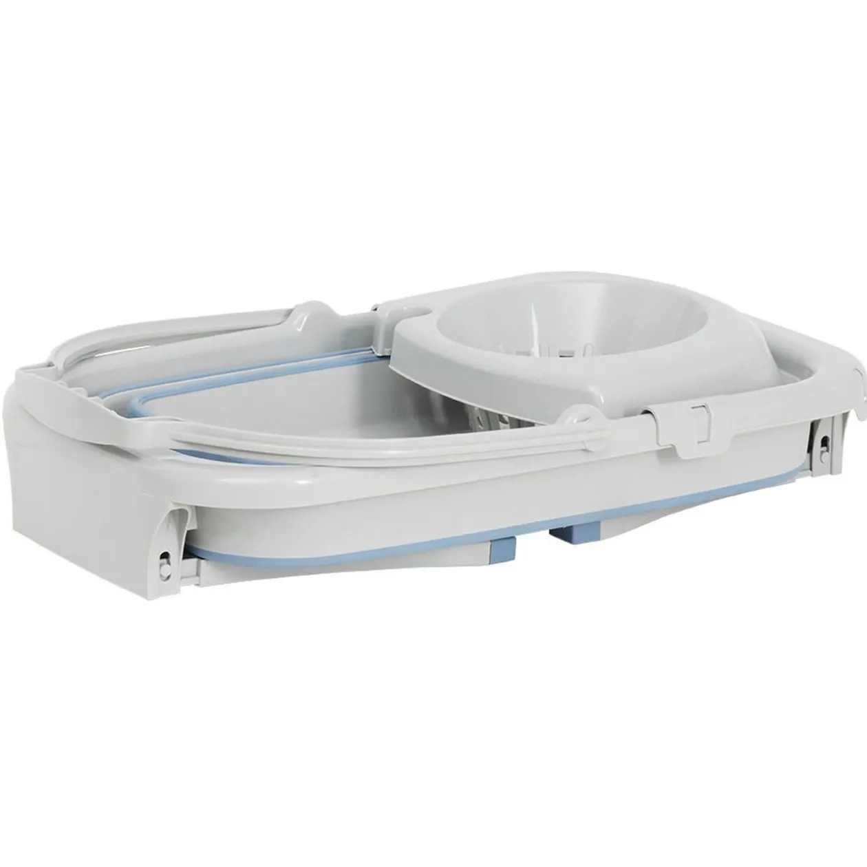 Seau essoreur rétractable 20L gris