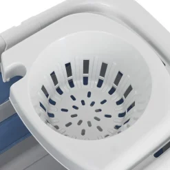 Seau essoreur rétractable 20L gris