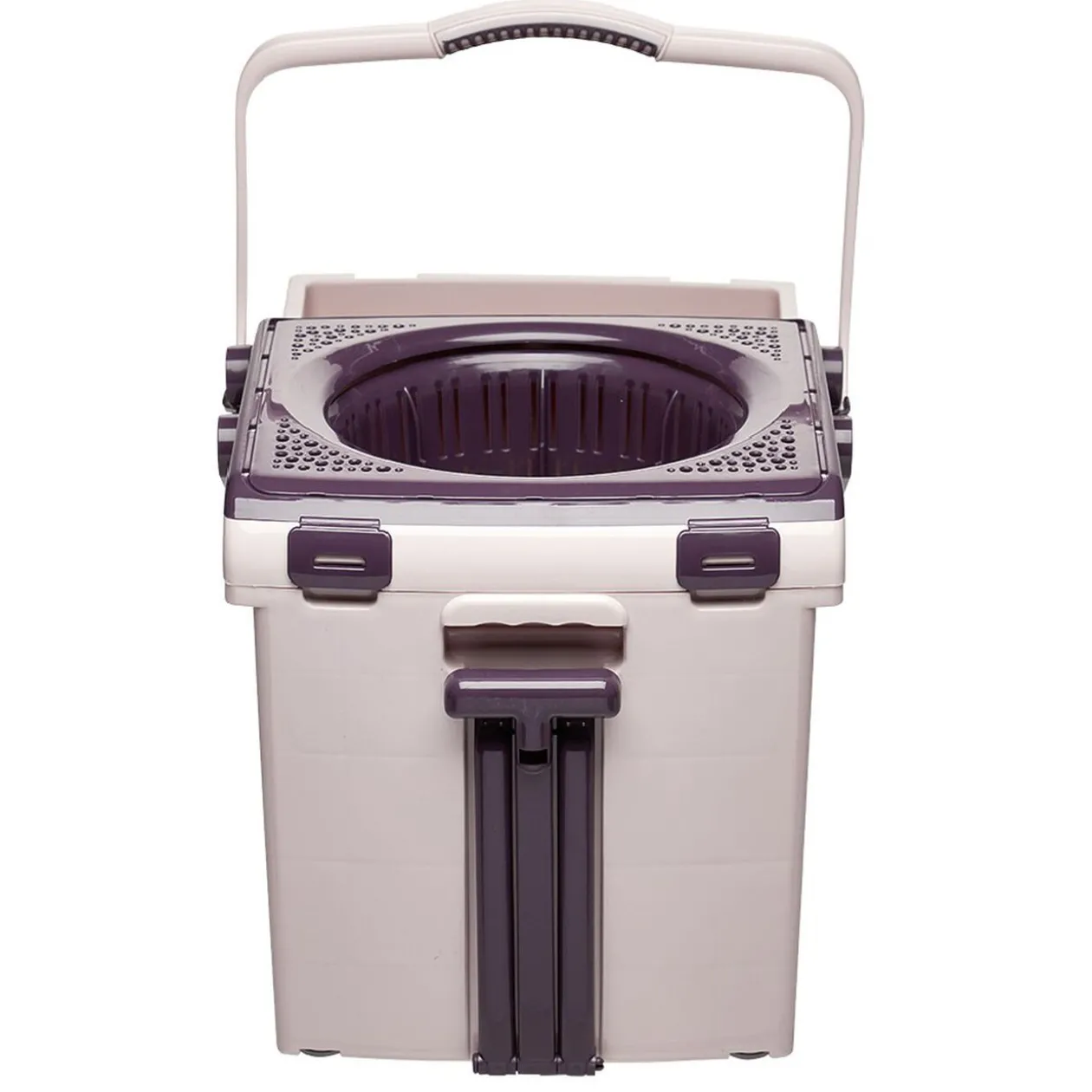 Seau rétractable et balai serpillère