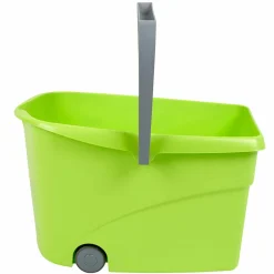 Seau Wash Easy à roulettes Paul Masquin vert et gris