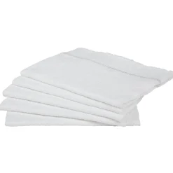 Serpillère blanche x5