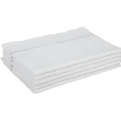 Serpillère blanche x5