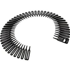 Serre tête accordéon noir