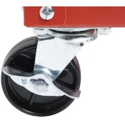 Servante d'atelier chariot 3 niveaux rouge