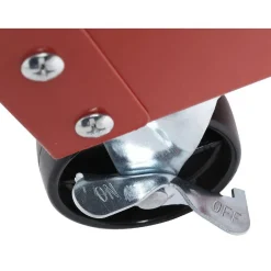 Servante d'atelier chariot 3 niveaux rouge