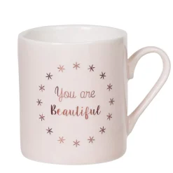 Service à café faïence blanc rose or 6 personnes