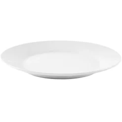 Service à vaisselle blanc rond 18 pièces