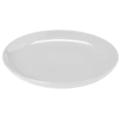 Service à vaisselle blanc en faïence 18 pièces