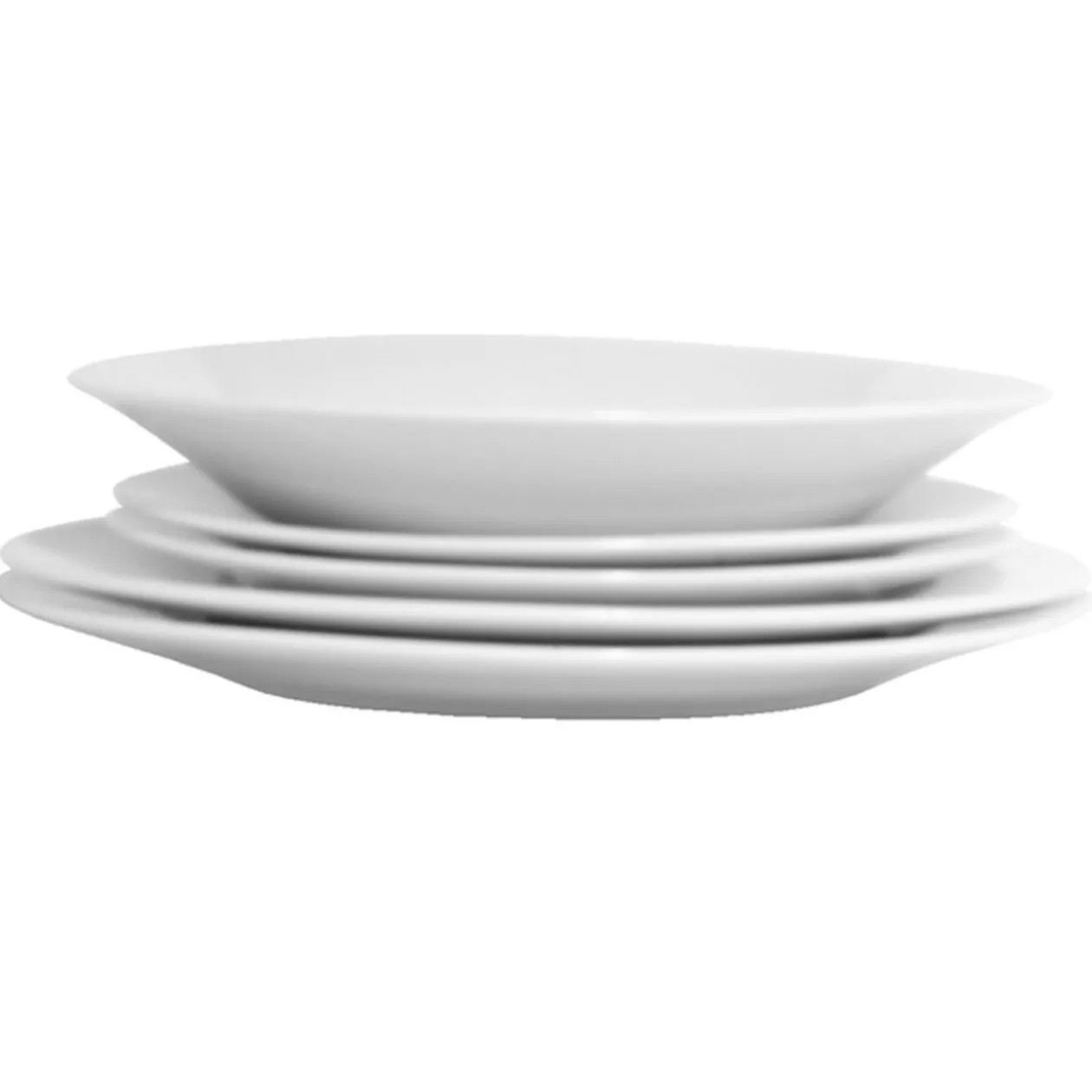 Service vaisselle porcelaine blanche