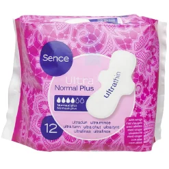 Serviette hygiénique Normal plus ultra mince x12