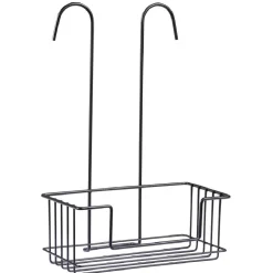 Serviteur de douche mitigeur métal noir