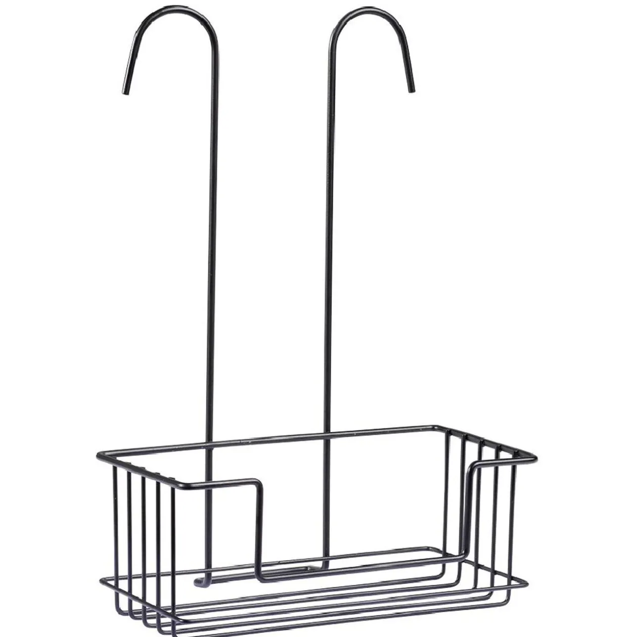 Serviteur de douche mitigeur métal noir