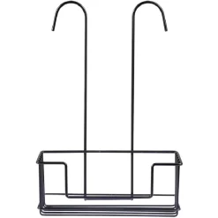 Serviteur de douche mitigeur métal noir