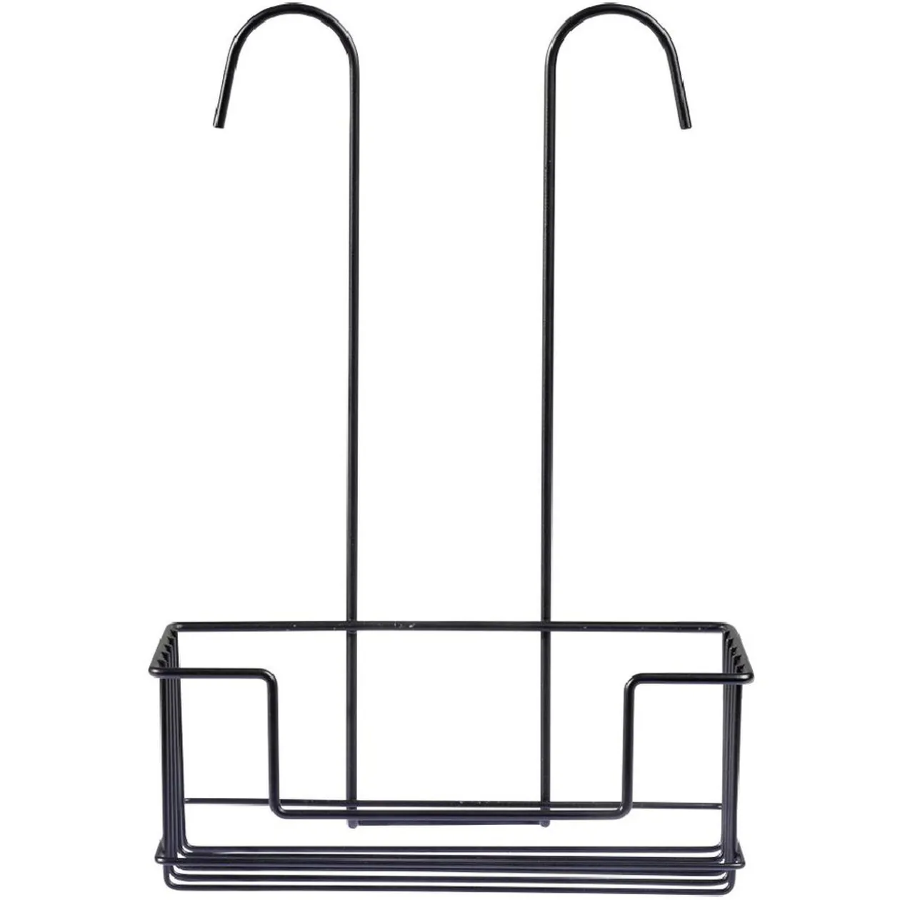 Serviteur de douche mitigeur métal noir