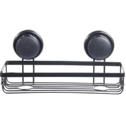 Serviteur de douche métal noir