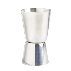 Set à cocktail acier avec support bois 6 pièces