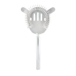 Set à cocktail acier avec support bois 6 pièces