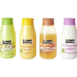 Set Cottage de voyage soin pour le corps x4