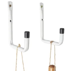 Set crochets bricolage blancs x12