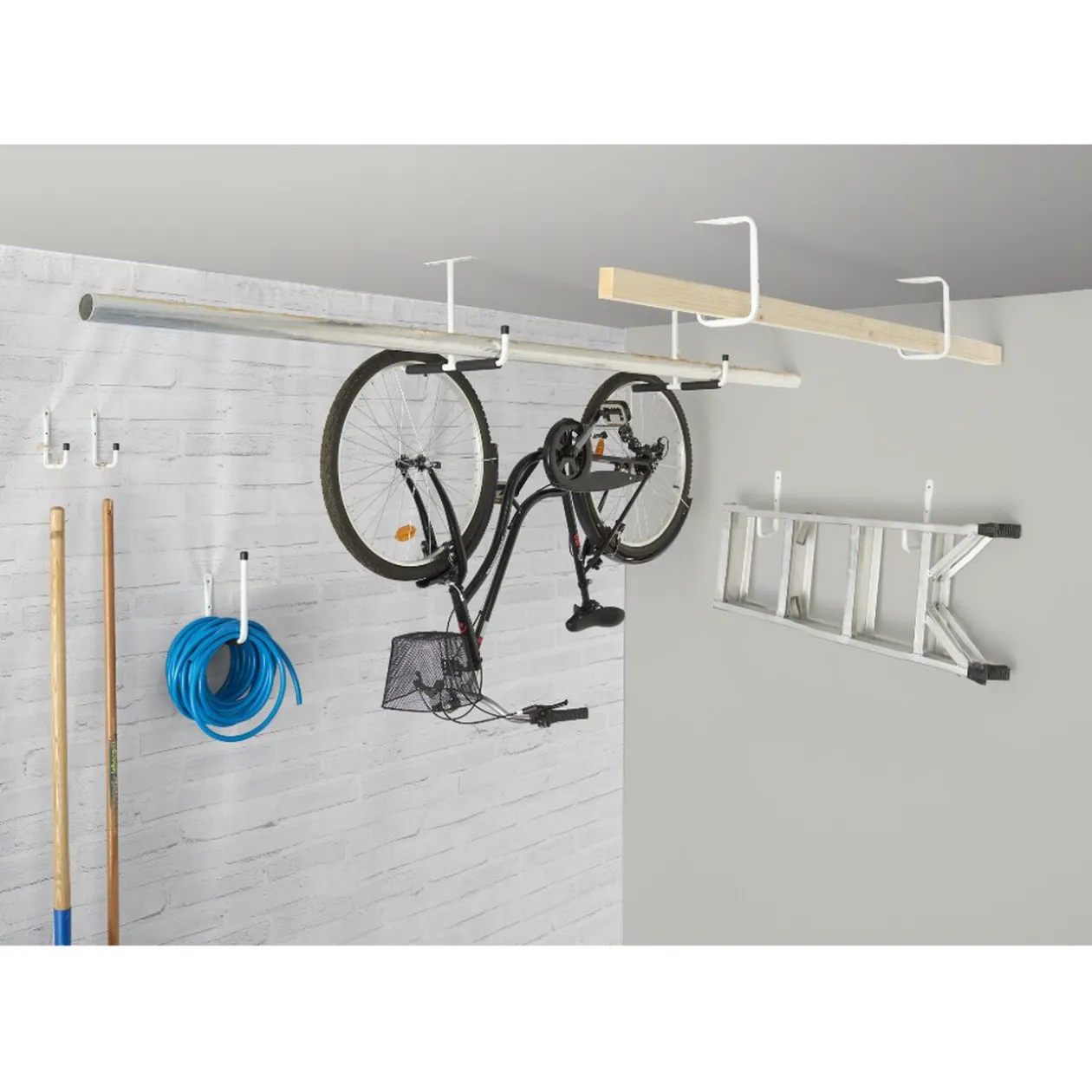 Set crochets bricolage blancs x12