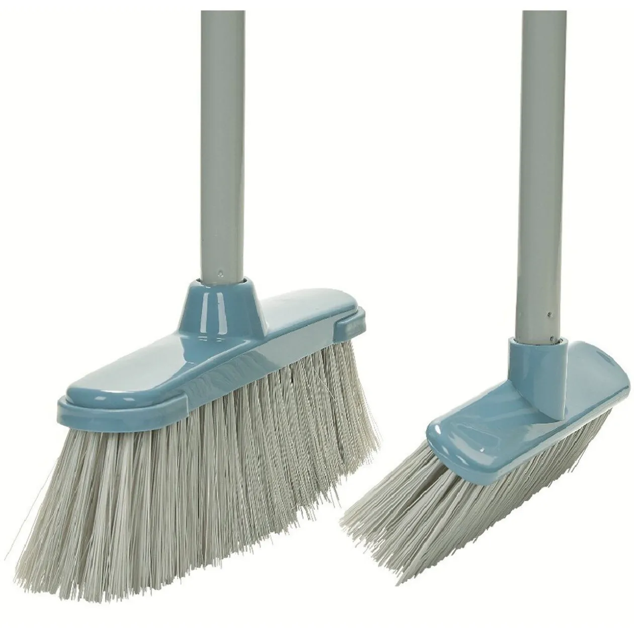 Set de 2 manches à balai + 2 têtes