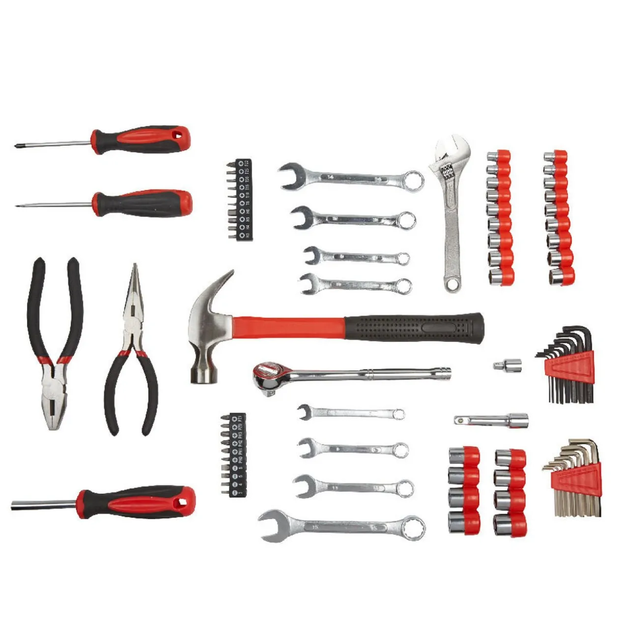 Set outils de bricolage 78 pièces