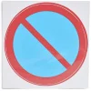 Signalétique adhésive "Stationnement interdit" - 8x8 cm