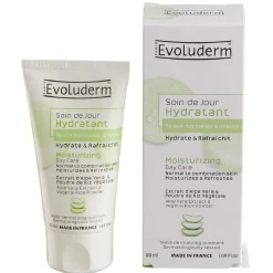 Soin de jour Evoluderm hydratant 50 ml