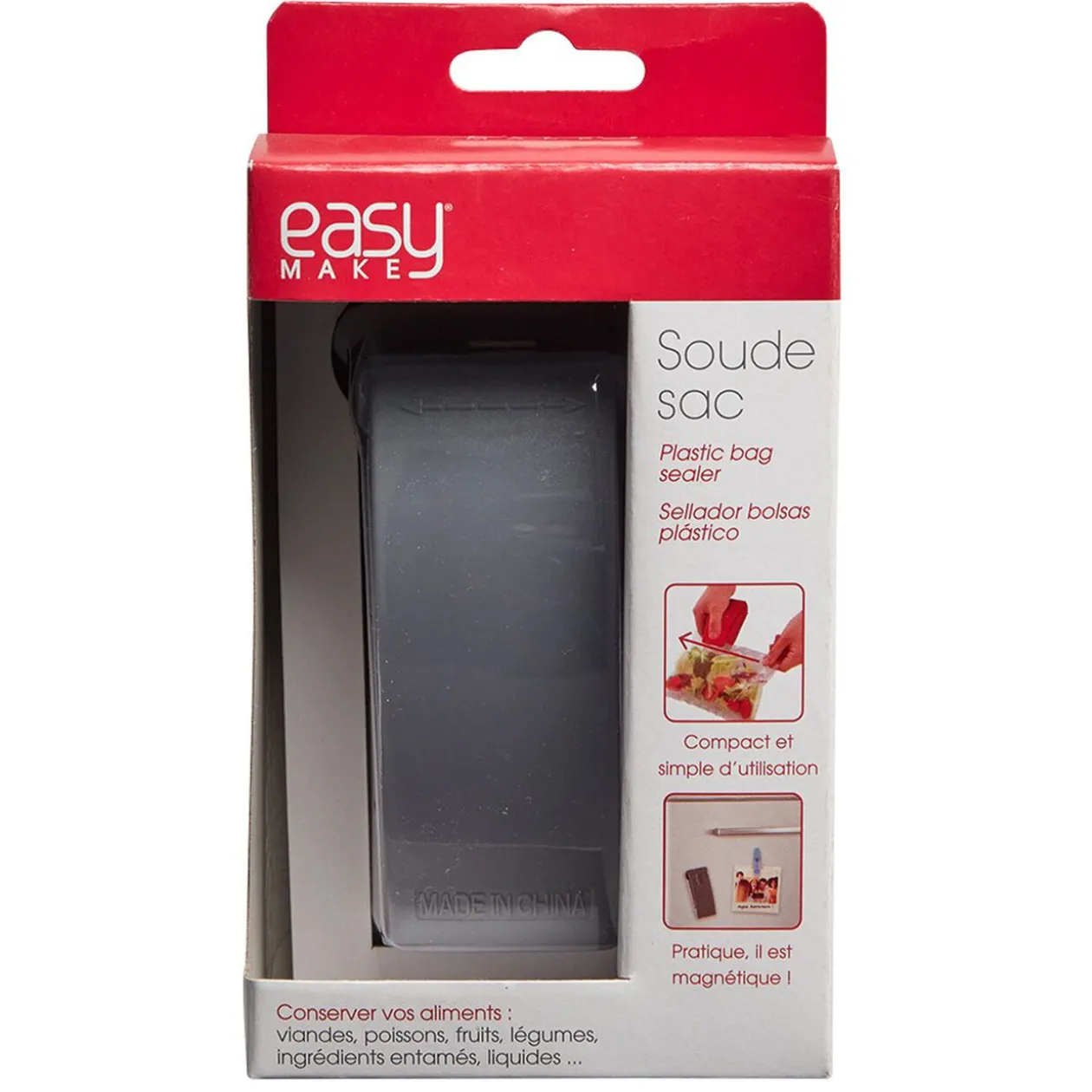 Soudeur sac alimentaire sans fil