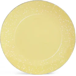 Sous assiette ronde doré et blanc Ø33cm