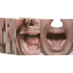 Sous bock papier imprimés x10