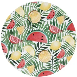 Sous verre design tropical x6