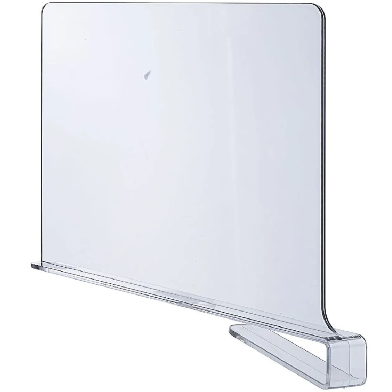 Séparateur d'étagère transparent x2