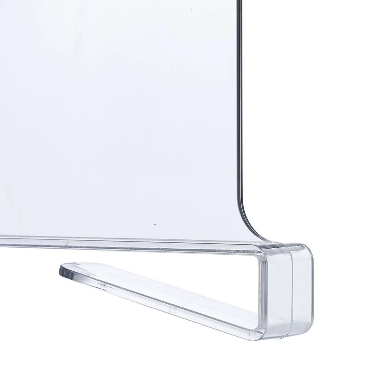Séparateur d'étagère transparent x2
