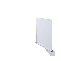 Séparateur d'étagère transparent x2