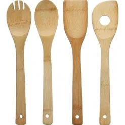 Spatule de cuisine en bambou x3