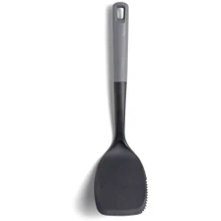 Spatule de cuisine en plastique noir et gris L.35cm