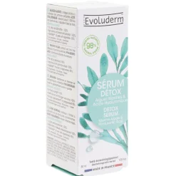 Sérum détox Evoluderm algues marines et acide hyaluronique 30ml