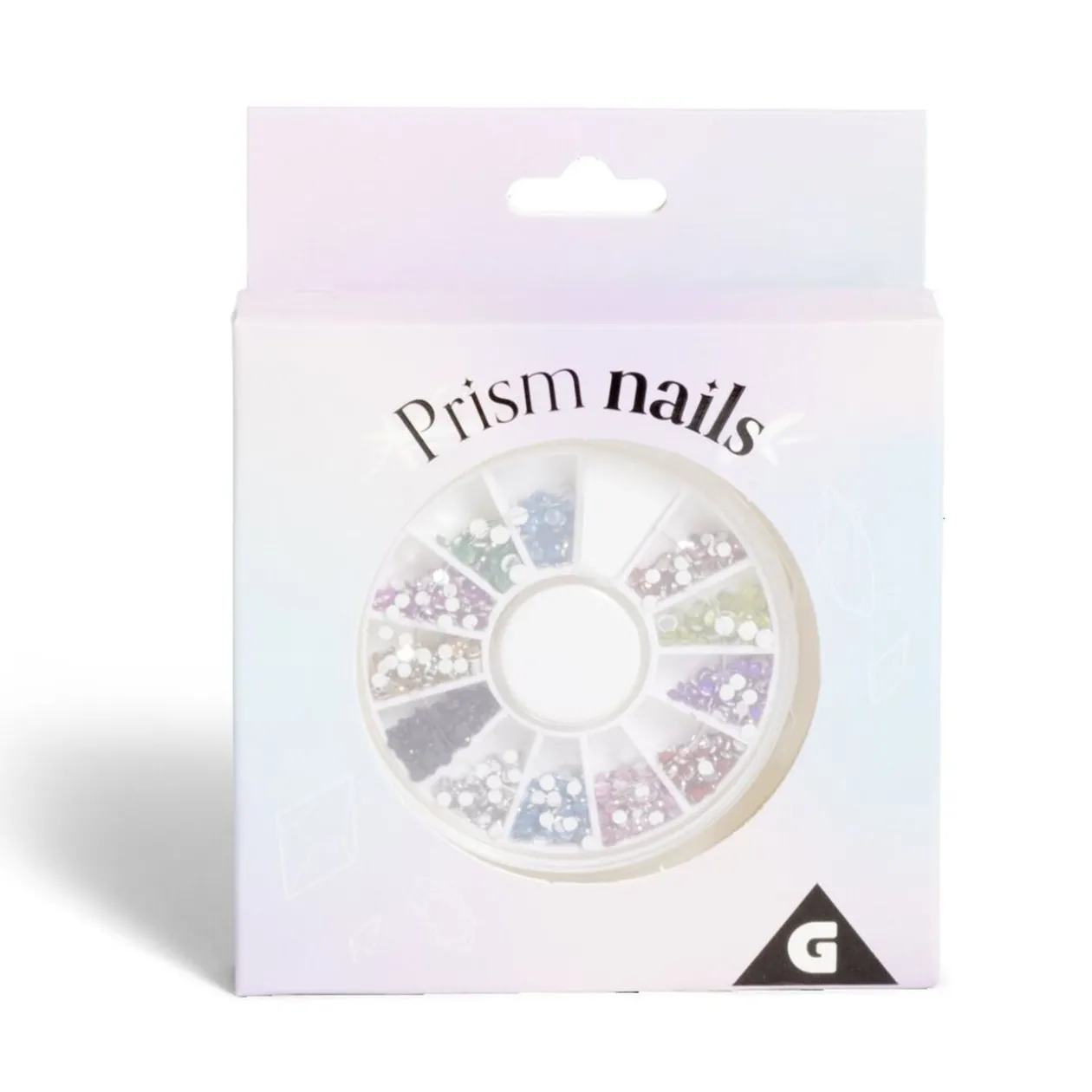 Strass autocollants pour ongles effet prisme