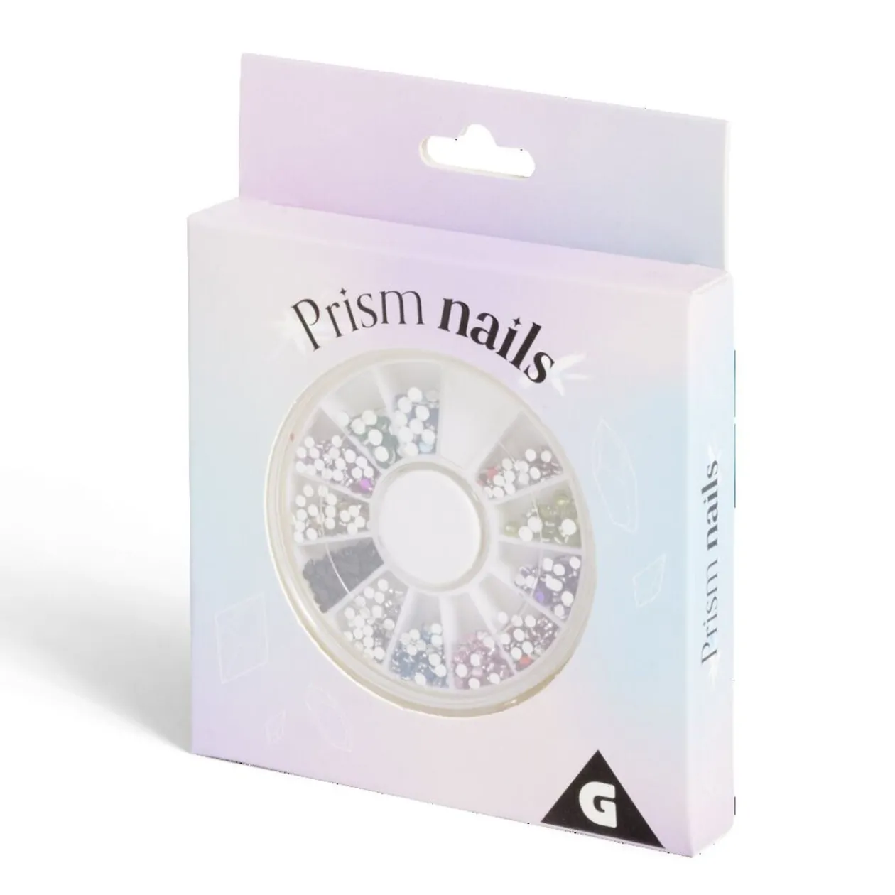 Strass autocollants pour ongles effet prisme